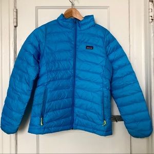 Patagonia down sweater jacket blue xs